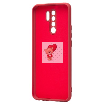 Чехол-накладка для Xiaomi Redmi 9 (бордовый) Activ Full Original Design Чехол-накладка для Xiaomi Redmi 9 (бордовый) Activ Full Original Design