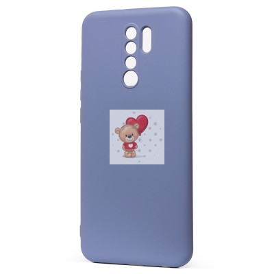 Чехол-накладка для Xiaomi Redmi 9 (серый) Activ Full Original Design Чехол-накладка для Xiaomi Redmi 9 (серый) Activ Full Original Design