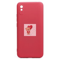 Чехол-накладка для Xiaomi Redmi 9i (бордовый) Activ Full Original Design