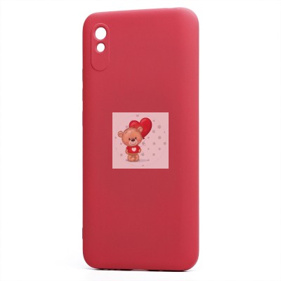 Чехол-накладка для Xiaomi Redmi 9i (бордовый) Activ Full Original Design