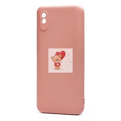 Чехол-накладка для Xiaomi Redmi 9i (цвет пыльной розы) Activ Full Original Design