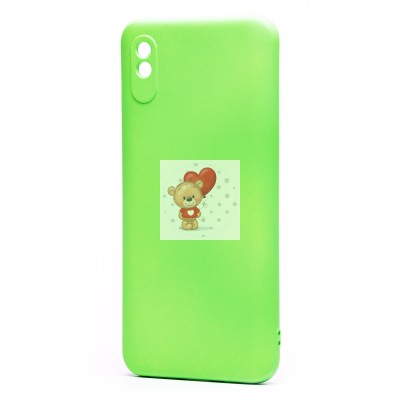 Чехол-накладка для Xiaomi Redmi 9i (зеленый) Activ Full Original Design