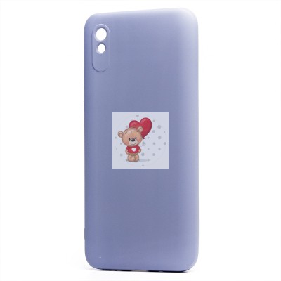 Чехол-накладка для Xiaomi Redmi 9i (серый) Activ Full Original Design