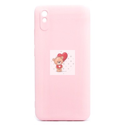 Чехол-накладка для Xiaomi Redmi 9i (светло-розовый) Activ Full Original Design