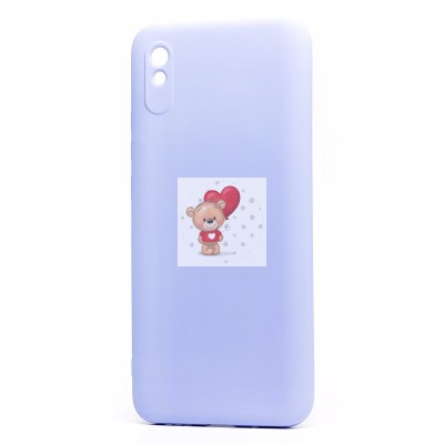 Чехол-накладка для Xiaomi Redmi 9i (светло-фиолетовый) Activ Full Original Design