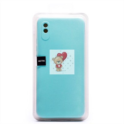 Чехол-накладка для Xiaomi Redmi 9i (мятный) Activ Full Original Design