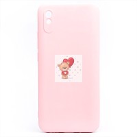 Чехол-накладка для Xiaomi Redmi 9i (розовый) Activ Full Original Design