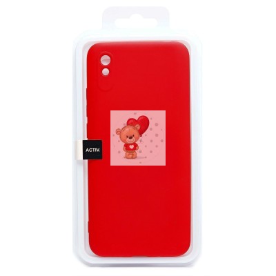 Чехол-накладка для Xiaomi Redmi 9i (красный) Activ Full Original Design