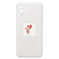 Чехол-накладка для Xiaomi Redmi 9i (белый) Activ Full Original Design