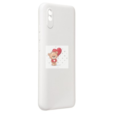 Чехол-накладка для Xiaomi Redmi 9i (белый) Activ Full Original Design