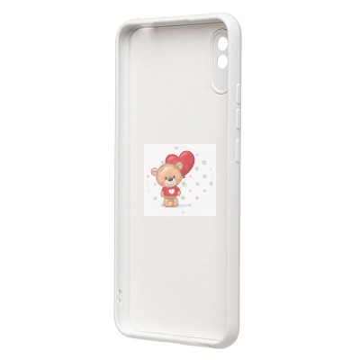 Чехол-накладка для Xiaomi Redmi 9i (белый) Activ Full Original Design