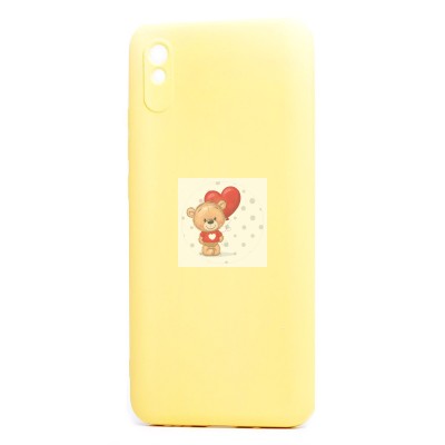 Чехол-накладка для Xiaomi Redmi 9i (желтый) Activ Full Original Design