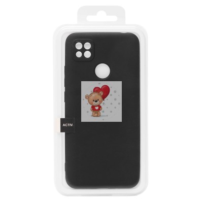 Чехол-накладка для Xiaomi Redmi 9C (черный) Activ Full Original Design Чехол-накладка для Xiaomi Redmi 9C (черный) Activ Full Original Design