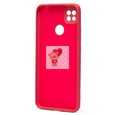 Чехол-накладка для Xiaomi Redmi 9C (бордовый) Activ Full Original Design
