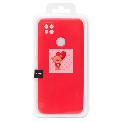 Чехол-накладка для Xiaomi Redmi 9C (красный) Activ Full Original Design