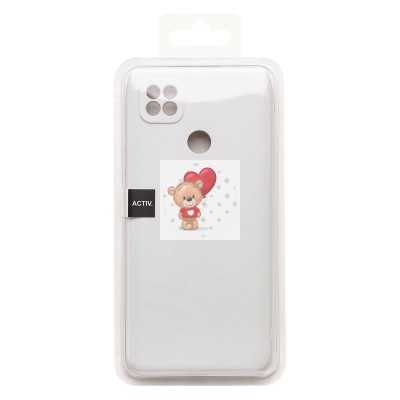 Чехол-накладка для Xiaomi Redmi 9C (белый) Activ Full Original Design