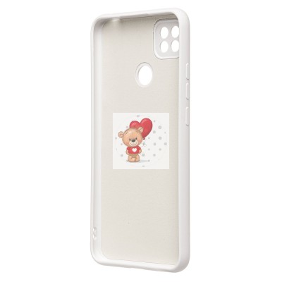 Чехол-накладка для Xiaomi Redmi 9C (белый) Activ Full Original Design