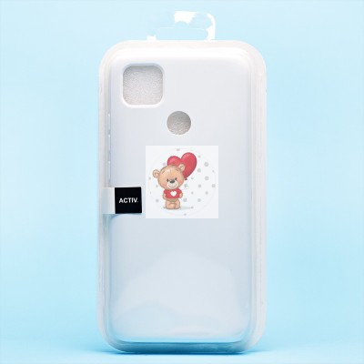 Чехол-накладка для Xiaomi Redmi 9C (белый) Activ Full Original Design