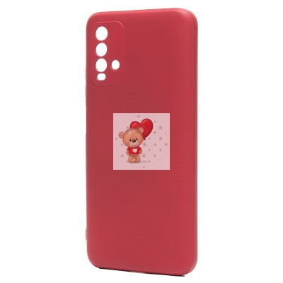 Чехол-накладка для Xiaomi Redmi 9T (бордовый) Activ Full Original Design