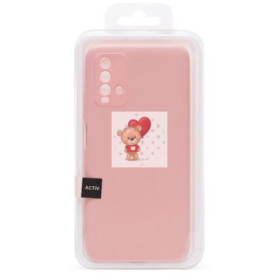 Чехол-накладка для Xiaomi Redmi 9T (светло-розовый) Activ Full Original Design Чехол-накладка для Xiaomi Redmi 9T (светло-розовый) Activ Full Original Design