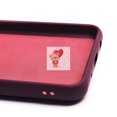 Чехол-накладка для Xiaomi Redmi A1+ (бордовый) Activ Full Original Design