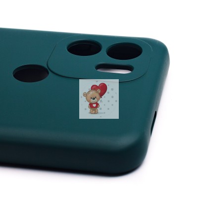 Чехол-накладка для Xiaomi Redmi A1+ (темно-зеленый) Activ Full Original Design