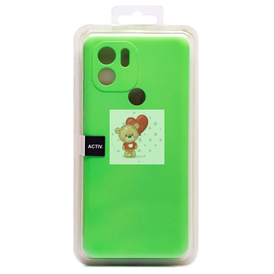 Чехол-накладка для Xiaomi Redmi A1+ (зеленый) Activ Full Original Design