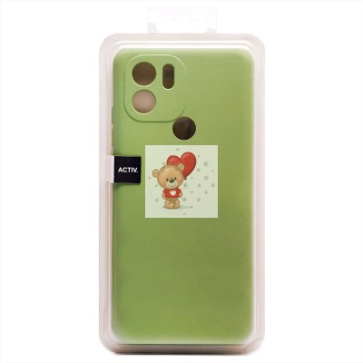 Чехол-накладка для Xiaomi Redmi A1+ (зеленый) Activ Full Original Design