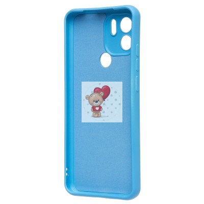 Чехол-накладка для Xiaomi Redmi A1+ (голубой) Activ Full Original Design