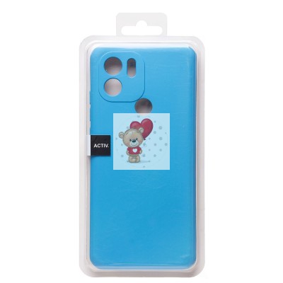 Чехол-накладка для Xiaomi Redmi A1+ (голубой) Activ Full Original Design