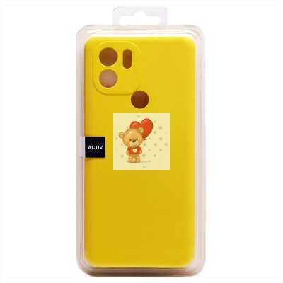 Чехол-накладка для Xiaomi Redmi A1+ (желтый) Activ Full Original Design