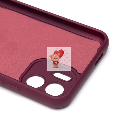 Чехол-накладка для Xiaomi Redmi A2 (бордовый) Activ Full Original Design