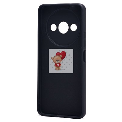 Чехол-накладка для Xiaomi Redmi A3 (черный) Activ Full Original Design