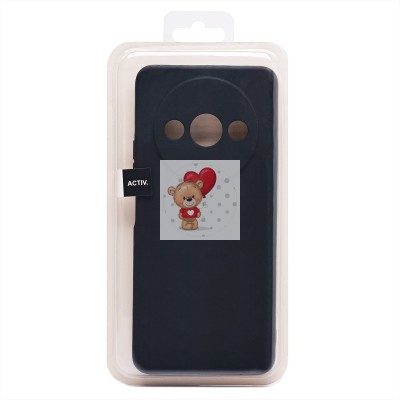 Чехол-накладка для Xiaomi Redmi A3 (черный) Activ Full Original Design