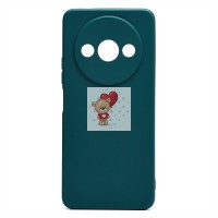 Чехол-накладка для Xiaomi Redmi A3 (темно-зеленый) Activ Full Original Design