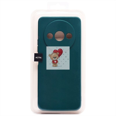 Чехол-накладка для Xiaomi Redmi A3 (темно-зеленый) Activ Full Original Design