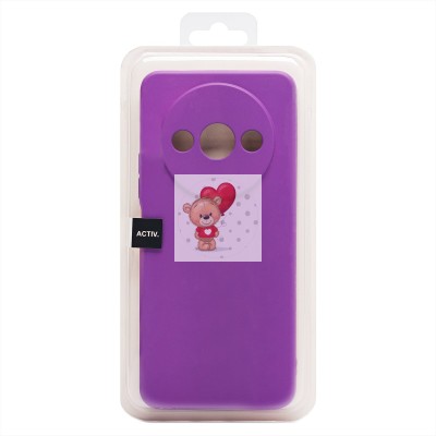 Чехол-накладка для Xiaomi Redmi A3 (фиолетовый) Activ Full Original Design