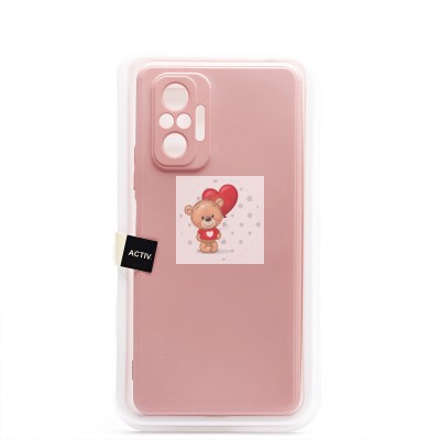 Чехол-накладка для Xiaomi Redmi Note 10 Pro Global (светло-розовый) Activ Full Original Design