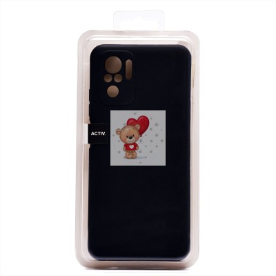 Чехол-накладка для Xiaomi Redmi Note 10S (черный) Activ Full Original Design Чехол-накладка для Xiaomi Redmi Note 10S (черный) Activ Full Original Design