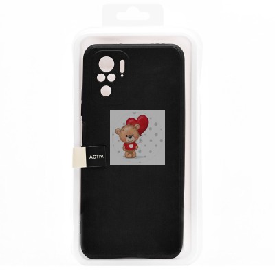 Чехол-накладка для Xiaomi Redmi Note 10 (черный) -117306 Activ Full Original Design Чехол-накладка для Xiaomi Redmi Note 10 (черный) -117306 Activ Full Original Design
