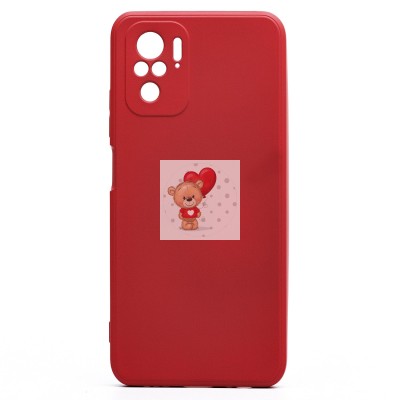 Чехол-накладка для Xiaomi Redmi Note 10 (бордовый) -131434 Activ Full Original Design Чехол-накладка для Xiaomi Redmi Note 10 (бордовый) -131434 Activ Full Original Design