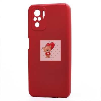 Чехол-накладка для Xiaomi Redmi Note 10 (бордовый) -131434 Activ Full Original Design