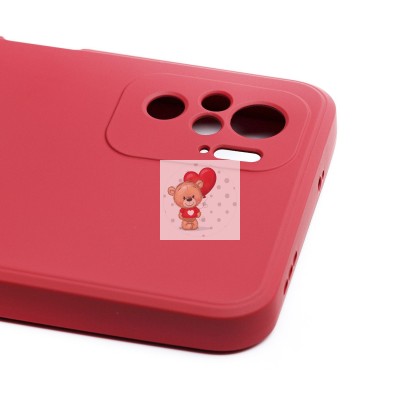 Чехол-накладка для Xiaomi Redmi Note 10 (бордовый) -131434 Activ Full Original Design