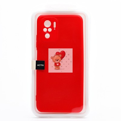 Чехол-накладка для Xiaomi Redmi Note 10S (красный) Activ Full Original Design Чехол-накладка для Xiaomi Redmi Note 10S (красный) Activ Full Original Design