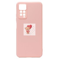 Чехол-накладка для Xiaomi Redmi Note 11 Pro 5G Global (светло-розовый) Activ Full Original Design