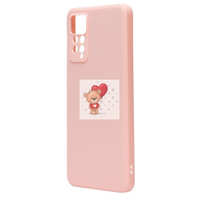 Чехол-накладка для Xiaomi Redmi Note 11 Pro 5G Global (светло-розовый) Activ Full Original Design