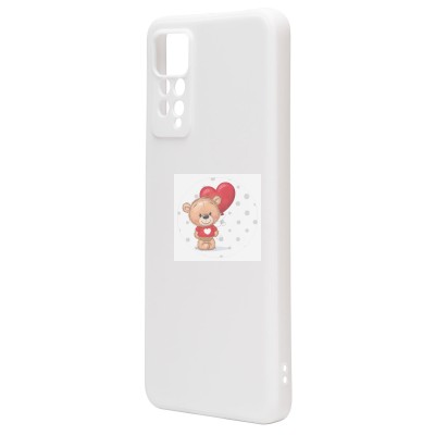 Чехол-накладка для Xiaomi Redmi Note 11 Pro 5G Global (белый) Activ Full Original Design