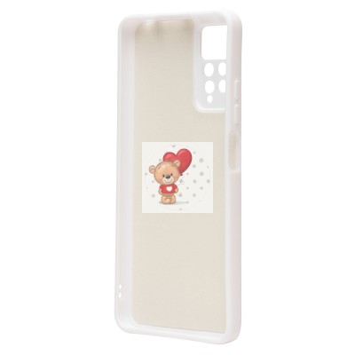 Чехол-накладка для Xiaomi Redmi Note 11 Pro 5G Global (белый) Activ Full Original Design