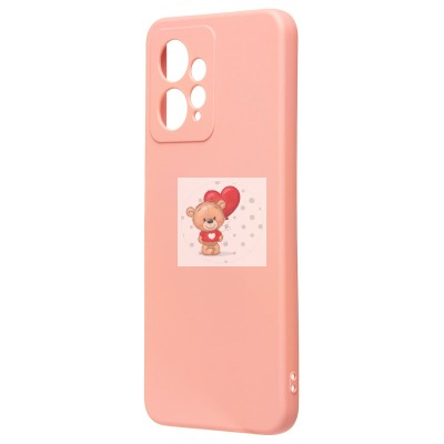 Чехол-накладка для Xiaomi Redmi Note 12 4G (светло-розовый) Activ Full Original Design