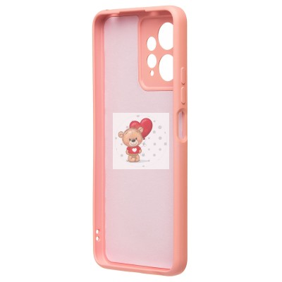 Чехол-накладка для Xiaomi Redmi Note 12 4G (светло-розовый) Activ Full Original Design